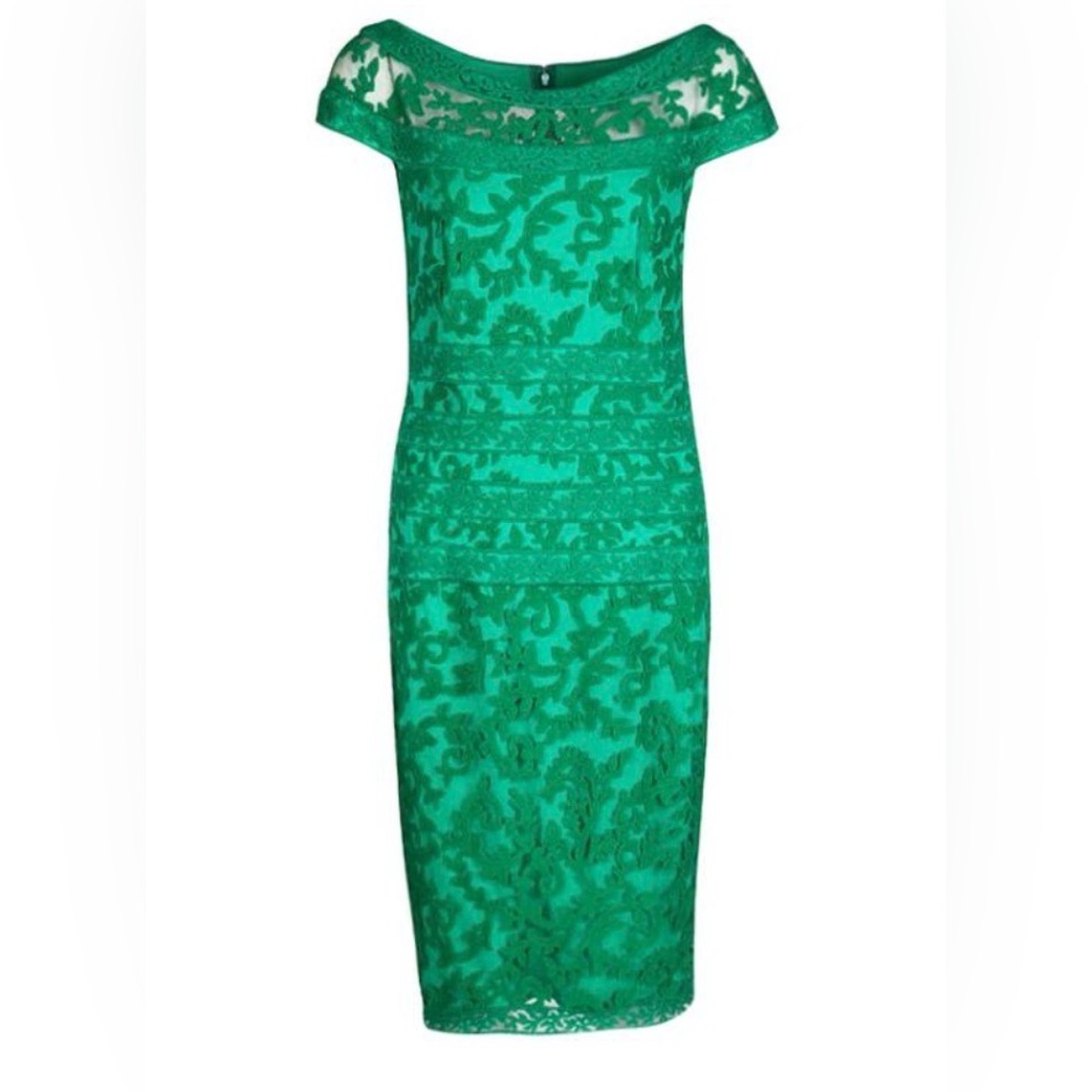 Tadashi Shoji Dress, green, size 10